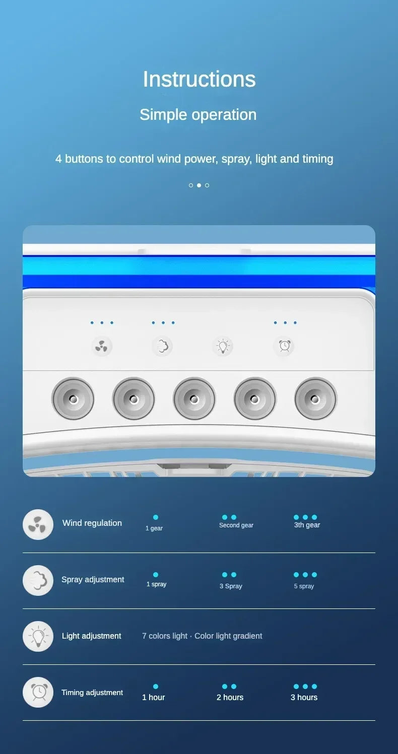 FrostTech™ Mini Air Conditioner