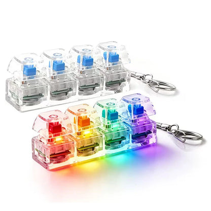 FrostTech™ Clicky RGB Mechanical Keycap Fidget Spinner