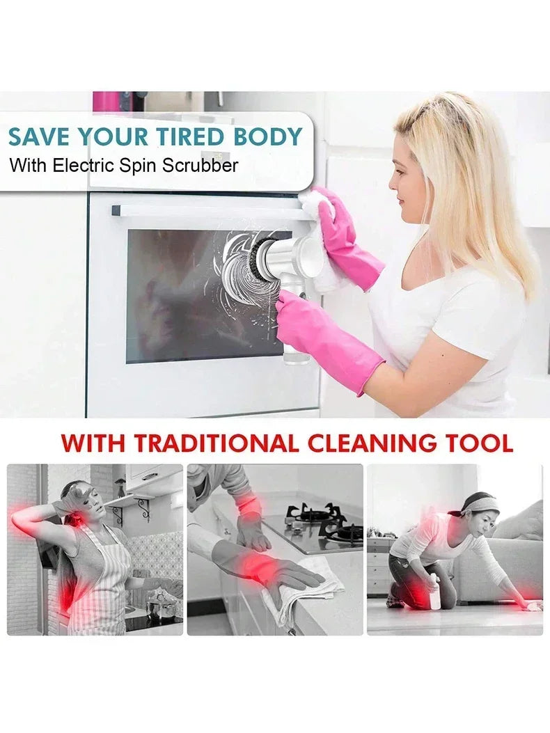 FrostTech™ EcoSpin Electric Cleaning Brush