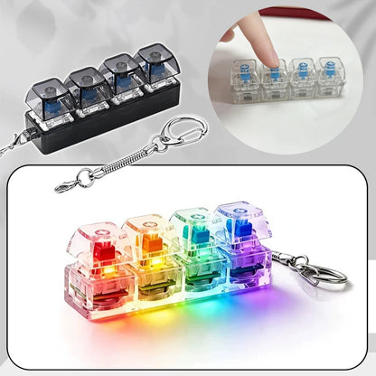 FrostTech™ Clicky RGB Mechanical Keycap Fidget Spinner