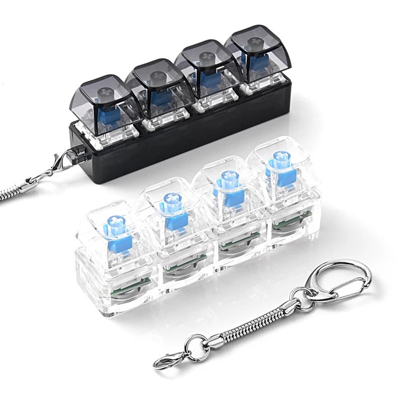 FrostTech™ Clicky RGB Mechanical Keycap Fidget Spinner