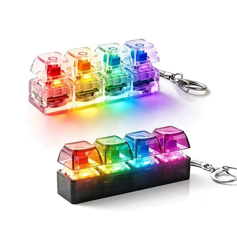 FrostTech™ Clicky RGB Mechanical Keycap Fidget Spinner